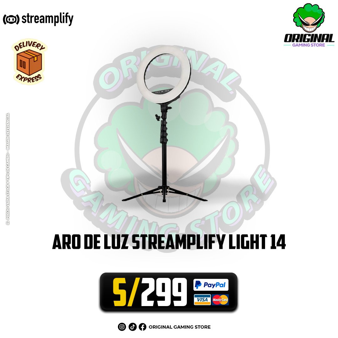 Aro de Luz Streamplify LIGHT 14
