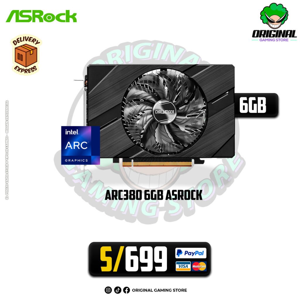 ARC380 ASROCK 6GB