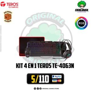 KIT TEROS 4 EN 1 TE-4063N GAMING