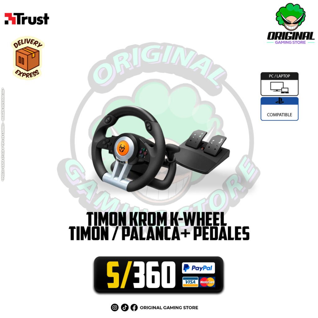 TIMON KROM K-WHEEL  TIMON / PALANCA+ PEDALES