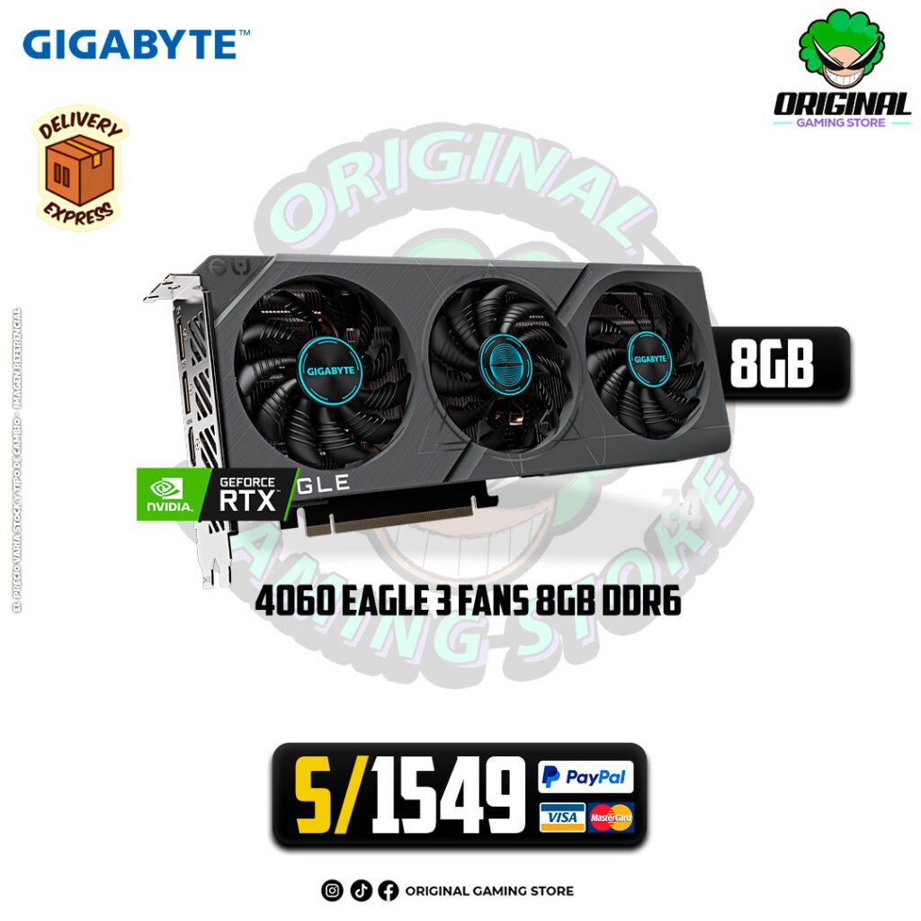 RTX4060 8GB GIGABYTE EAGLE