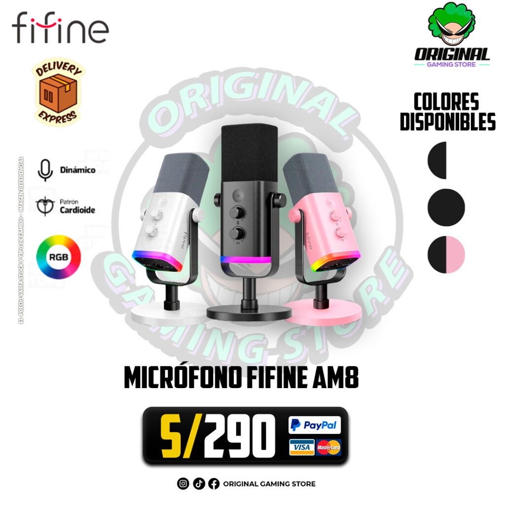 Micrófono Fifine AM8