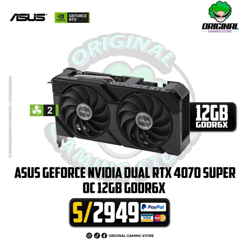 RTX 4070 SUPER 12GB DUAL