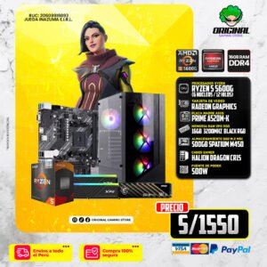 PC GAMER ECO R5 5600G +16 RAM DDR4